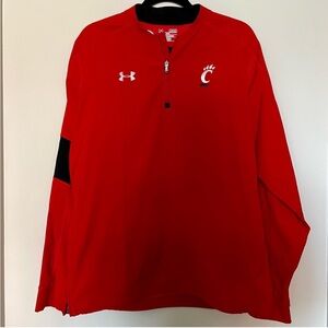 UA Men’s Cincinnati Bearcats Quarter Zip Jacket